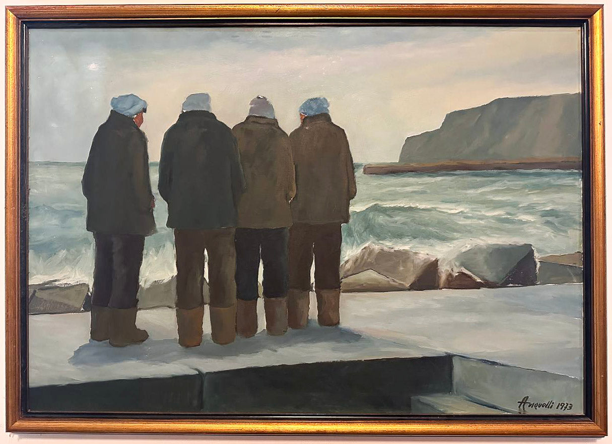 Aldo Novelli - Uomini sul lungomare