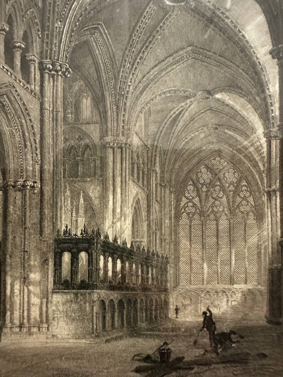 Veduta della Cattedrale di Durham/La cascata di High Force sul fiume Tees a Duram