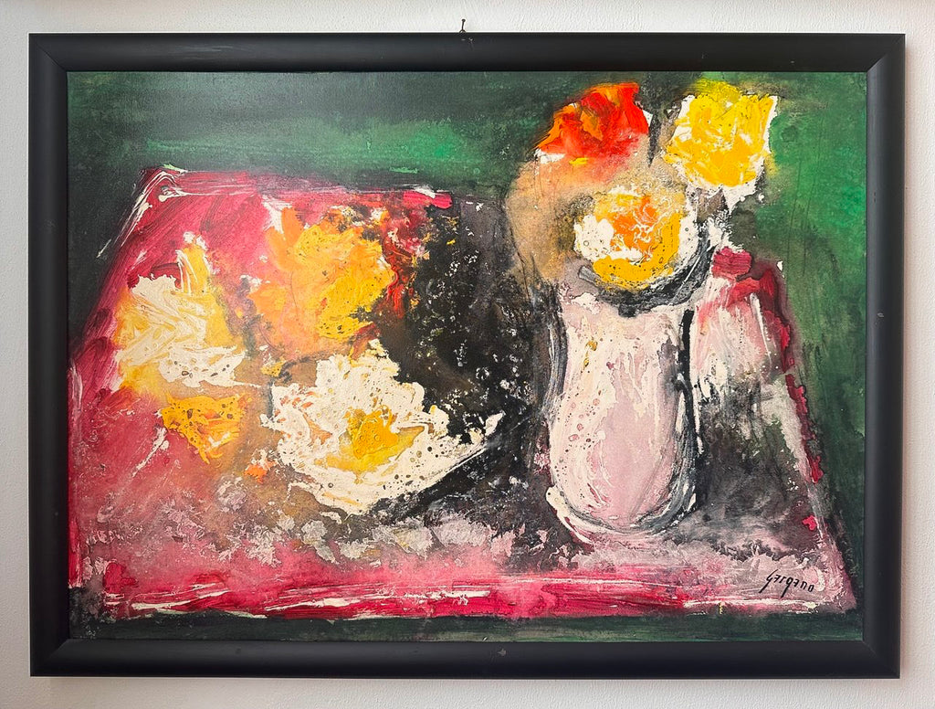 Innocenzo Gargano - Natura morta con vaso di fiori