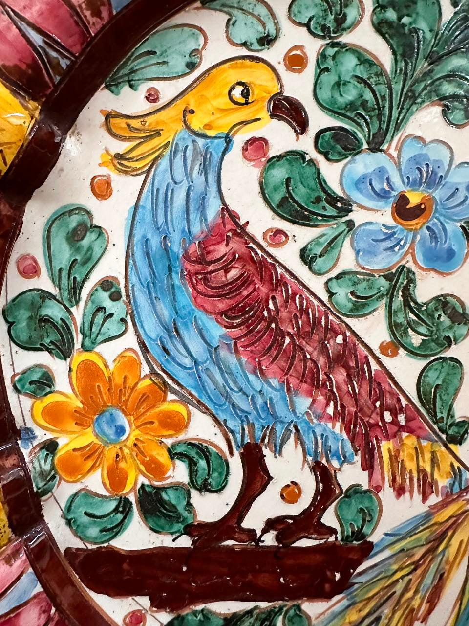 Piatto decorativo da parete - Paestum